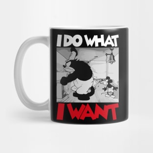 Steamboat Willie. I Do What I Want - 3 Mug